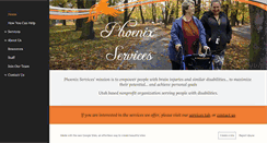 Desktop Screenshot of phoenixservices.org