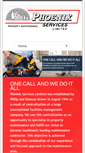 Mobile Screenshot of phoenixservices.co.nz